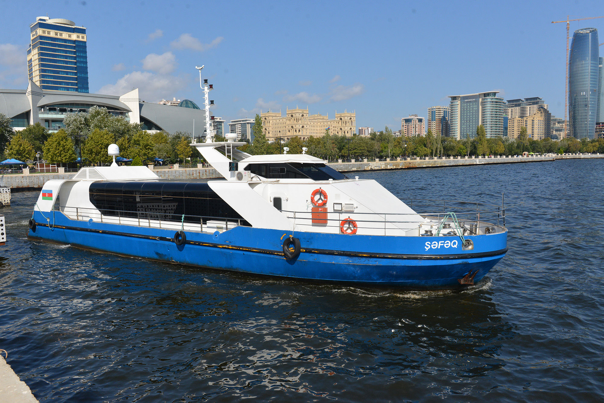 Caspian Sea Boat Ride